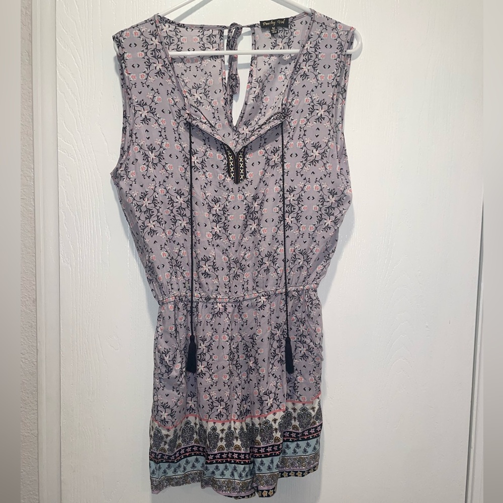 Peachy Girl Romper